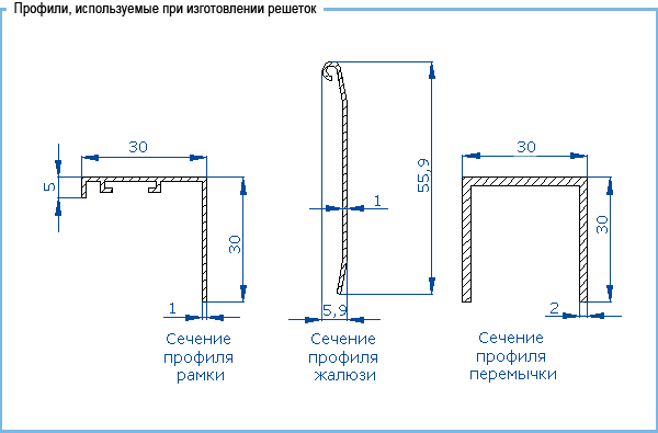 Решетки Сезон ВР-И - размер2