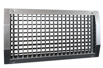 Решетка Systemair Nova-C-2-425x75-V с регулируемыми жалюзи