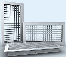 Решетки для установки в воздуховоды и строительные проемы Сезон Стандарт Z/HV