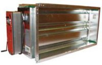 Воздушные клапаны Systemair EFD с приводом с возвратной пружиной под круглый и прямоугольный канал