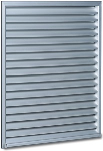 Решетка Systemair PPZAL-300x300-S наружная